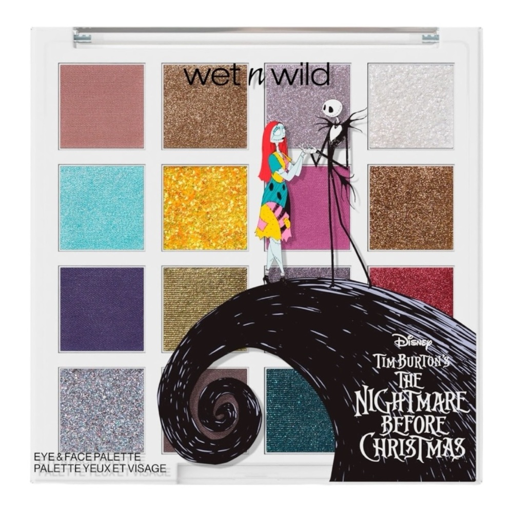 Wet N Wild Nightmare Before Christmas Face/Eyeshadow Palette - Picture 1 of 4